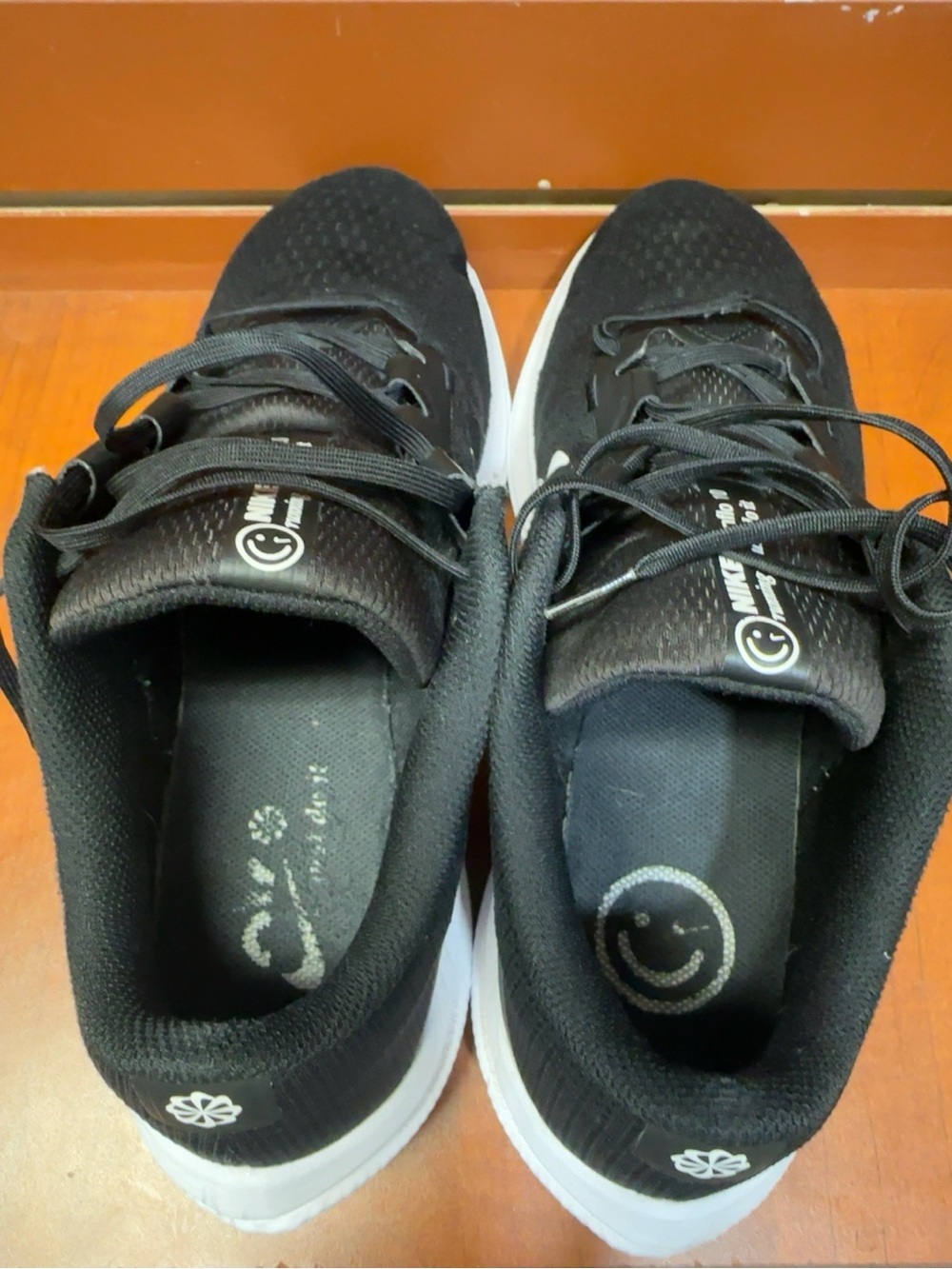 Nike Winflo 10 Running Shoes Black White Men’s Size 12 Athletic Sneakers DV4022 - Picture 7 of 8